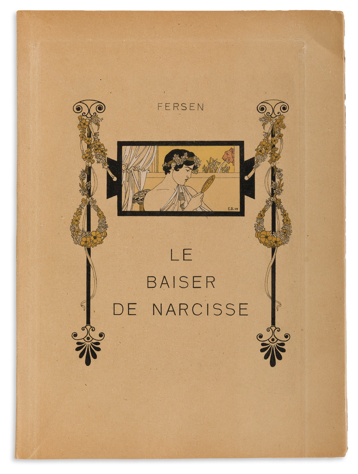 JACQUES D’ADELSWÄRD-FERSEN (1880-1923)  Le Baiser de Narcisse.